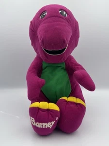 Vintage Barney Playskool Talking Plush Dinosaur Tested WORKS 1992-1996 Lyons - Picture 1 of 10