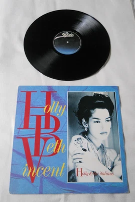 Holly Beth Vincent-Holly & the Italians-1982 Epic LP-For What Its Worth-EX Vinyl - Image 1 of 2