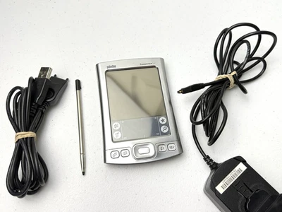 De colección PalmOne Tungsteno E2 PDA Organizador Portátil Lápiz Cargador Cable USB Foto 1 de 4