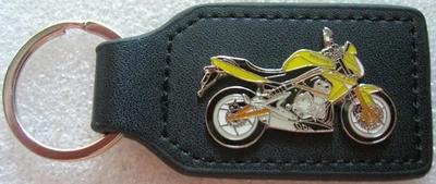 Schlüsselanhänger Kawasaki ER 6N / ER6N gelb yellow Motorrad Motorbike Art. 0996 - Bild 1 von 4