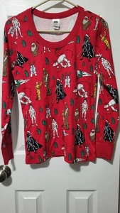 Star Wars Holiday Christmas Sweater Youth/Ladies Size Medium - Picture 1 of 8