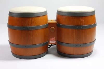 Controlador Nintendo DK Bongos Donkey Kong Konga para Gamecube DOL-021 con cable OEM Foto 1 de 3