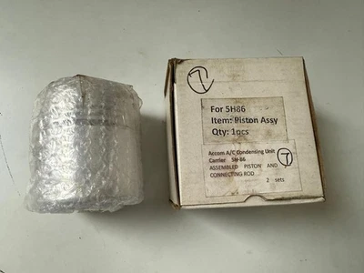 CARRIER 5H86 PISTON ASSEMBLY COMPLETE WITH PISTON PIN AND LOCKS - Image 1 of 4