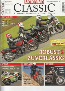 Motorrad Classic : Nr. 04/2011 :  Yamaha XJ 650 / XJ 650 Turbo / XJ 900 - Bild 1 von 1