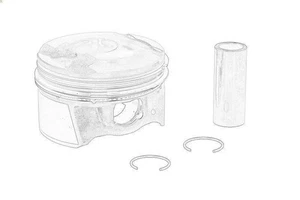 Piston OE OPEL 12667052 for OPEL ASTRA K (B16) 1.4 2015-2022 - Picture 1 of 6