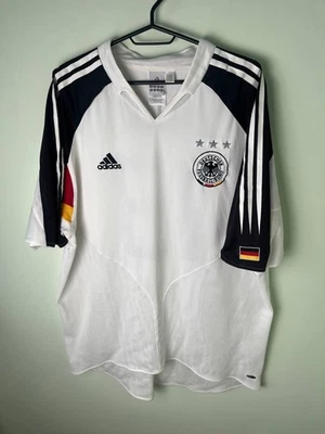 Camiseta da Seleção Nacional da Alemanha Temporada 2004/2005 #13 Ballack Michael Tamanho 2XL - Imagem 1 de 4