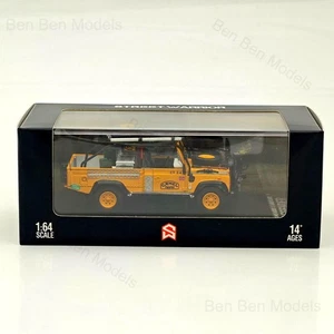 SW 1:64 Yellow Camel Defender 90 Pickup Sports Model Diecast Metal Car Limited - Picture 1 of 11