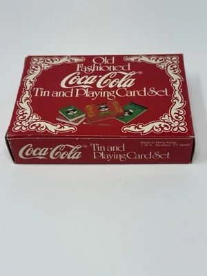 Rare Coca Cola Playing Cards Deck - Vintage Retro 1980s 2 Card Deck Set - Image 1 of 4