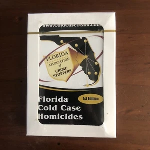 Ungelöste Morde Vermisste Cold Case Spielkarten Florida 1. Auflage - Bild 1 von 2