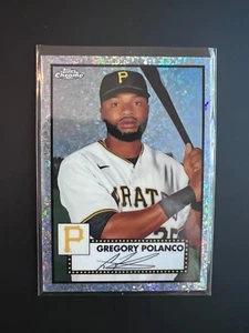 Gregory Polanco 2021 Topps Chrome Platinum #349 Mini-Diamonds #/70 Pit Pirates - Picture 1 of 2