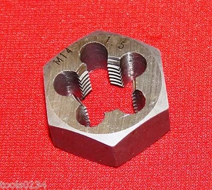 M14 X 1.5 Metric 1-1/16" Hex Rethread Die 14MM CS RH A-1 419-14150 - Bild 1 von 4