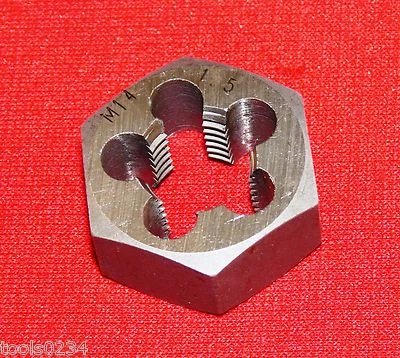 M14 X 1.5 Métrico 1-1/16" Hexagonal Rethread Die 14MM CS RH A-1 419-14150 Foto 1 de 4