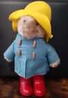 Vintage 1981 Paddington Bear with Hat and Boots 14" Great Condition Eden Toys