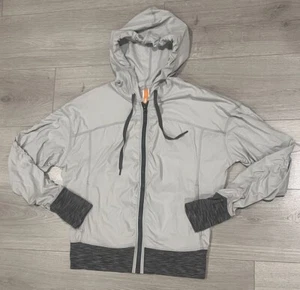 Lucy Activewear Black Full Zip Hooded Activewear Stretch Track Jacket. Black M - Picture 1 of 6