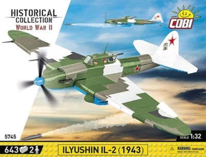 Avión COBI TOYS #5745 Ilyushin IL-2 1943 SEGUNDA GUERRA MUNDIAL ¡Nuevo! - Imagen 1 de 1