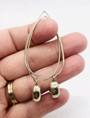 Long SILPADA Sterling Silver "Just Dropping In" Threader Earrings W2032 - Image 1 of 4
