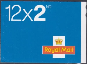 ME5a MA10 12 x 2nd class stamps barcode booklet - Self Adhesive - No Cyl - Picture 1 of 2