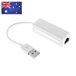 USB Ethernet Adapter USB 2.0 Network Card Network Adapter for Laptop PC Computer - Afbeelding 1 van 6