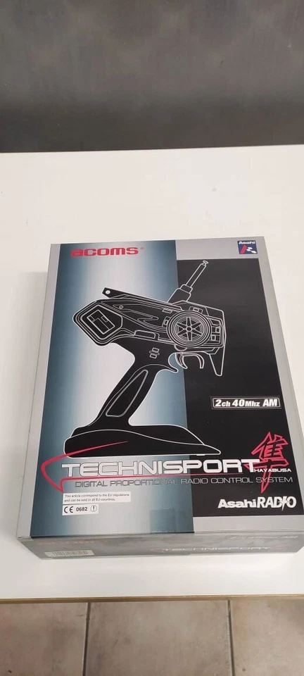 Acoms Technisport Hayabusa 2ch 40MHz AM Asahi - Image 1 of 4