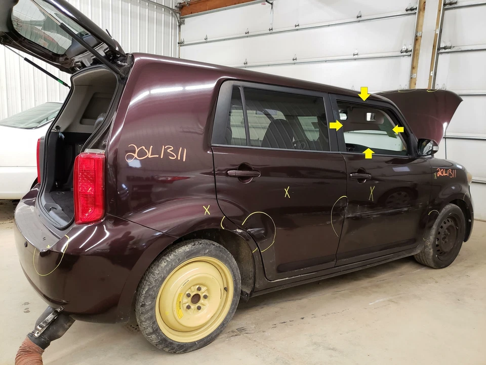 Scion XB 2008 pasajero puerta delantera derecha ventana de vidrio solamente Foto 1 de 1