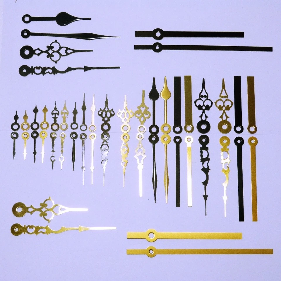 Replacement Clock hands for quartz movements Huge Choice of hands DIY - Image 1 of 1