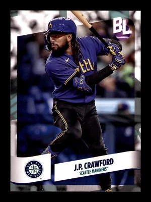 2024 Topps Big League #107 J.P. Crawford Seattle Mariners - Image 1 of 2