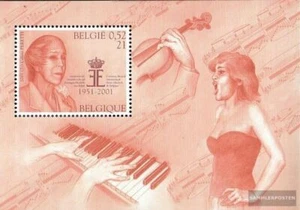 Bélgica Bloque 80 (compl.edición) nuevo con goma original 2001 música - Imagen 1 de 1