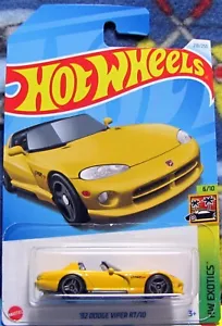 Hot Wheels 2024 Mainline Case N " '92 Dodge Viper RT/10 " HW Esotici 6/10 - Foto 1 di 2