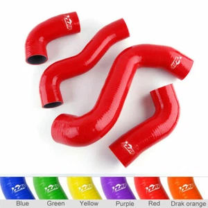 Red Pipe Kit For Mini Cooper S R55 R56 R57 Silicone Intercooler Turbo Boost Hose - Picture 1 of 4
