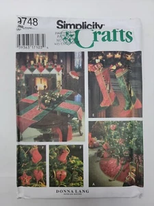 Simplicity Crafts 9748 Weihnachten Wohndeko Schnittmuster - Bild 1 von 2