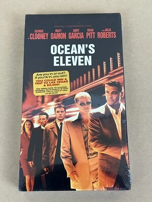 Ocean's Eleven VHS Movie George Clooney Brand New Sealed Foto 1 de 4