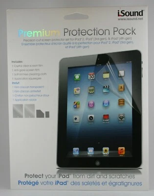 Isound Screen Protection IPAD 2 / IPAD (3rd Gen + 4 Gen) NEW isound 4570 - Image 1 of 2