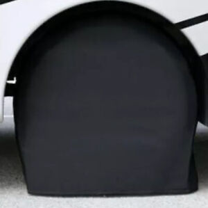 19”-22” Rv Camper Pop Up Black Tire Guard Storage Covers(2ea)Brand New-SHIP24HRS