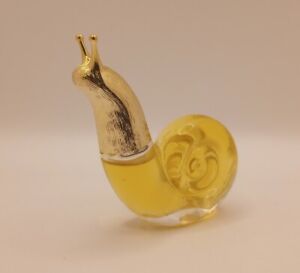 Vintage Avon "Charisma" Perfume Snail Bottle ~Petite .25oz~ New No Box 