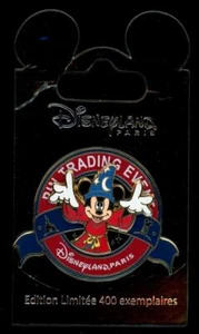 DLP DLRP Paris Sorcerer Mickey Pin Trading Night LE 400 Disney Pin - Picture 1 of 1
