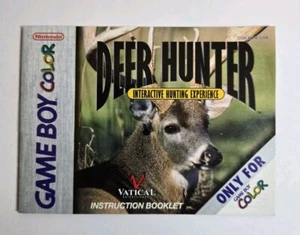 Nintendo Gameboy Color solo manuale cacciatore di cervi - Foto 1 di 5