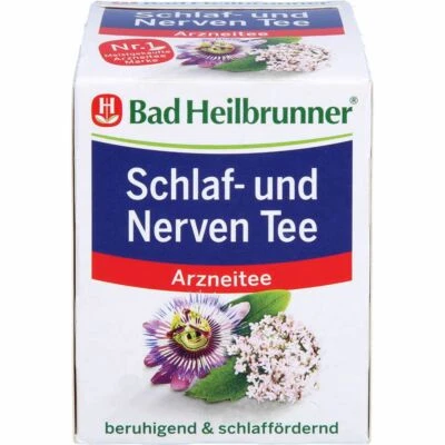 BAD HEILBRUNNER NATURHEILM.GMBH&CO.KG BAD HEILBRUNNER Schlaf- und Nerven Tee Filterbeut. 14 g PZN10974795