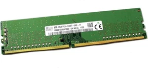 Hynix 8GB 1X 8GB DDR4 2400T PC4 1RX8 Desktop Memory RAM HMA81GU6AFR8N UH N0 AC - Picture 1 of 1