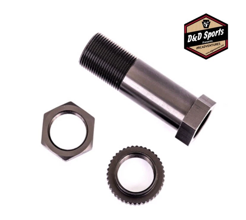 Poste de ahorro/tuerca de ajuste/tuerca de seguridad Traxxas 9545A, titanio oscuro, trineo Foto 1 de 1