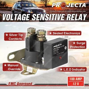 Projecta 12 Volt 100AMP Voltage Dual Battery Isolator Sensitive Relay - Picture 1 of 6