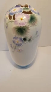 Franz Porcelain Floral Climbing Vine Vase - Picture 1 of 5