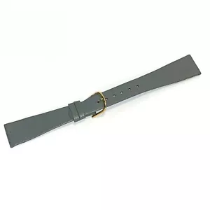 Vintage ArmRest - Genuine Leather Grey Watch Band 20mm - Picture 1 of 2
