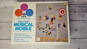 VINTAGE DOLLY TOY BALLOON VENDOR MUSICAL MOBILE NO. 625 - Picture 1 of 5