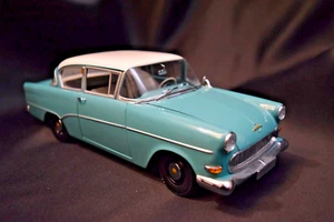 MINICHAMPS, Opel Rekord P1, 1958, Turquoise Blue Green, 1:18 Scale - Picture 1 of 14