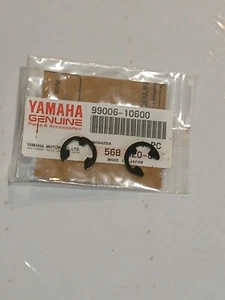 2 Yamaha Circlip 99006-10600 GEAR LEVER CIRCLIP DT50 DT125 DT250 FZR1000 - Picture 1 of 4
