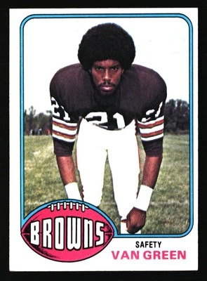 1976 Topps #219 Van Green - Image 1 of 2