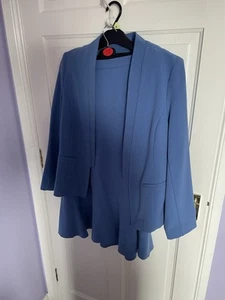 Ladies Light Blue Skirt Suit Size 14 - Picture 1 of 3
