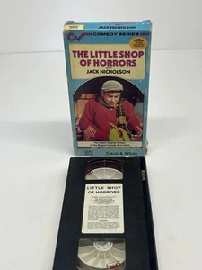 The Little Shop of Horrors with Jack Nicholson Black and White VHS 1960 Kodak - Picture 1 of 5