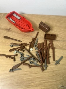 Lego Spares Pirate Ship Accessories Job Lot Boat Treasure Chest Guns Bundle - Picture 1 of 7