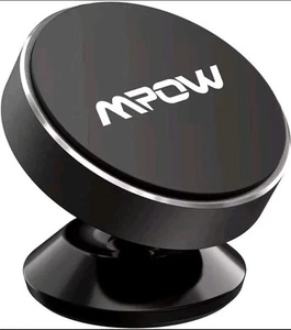 MPOW Universal Magnetic Car Phone Holder Metal Magnet Car Mount MPCA117AB - Picture 1 of 6